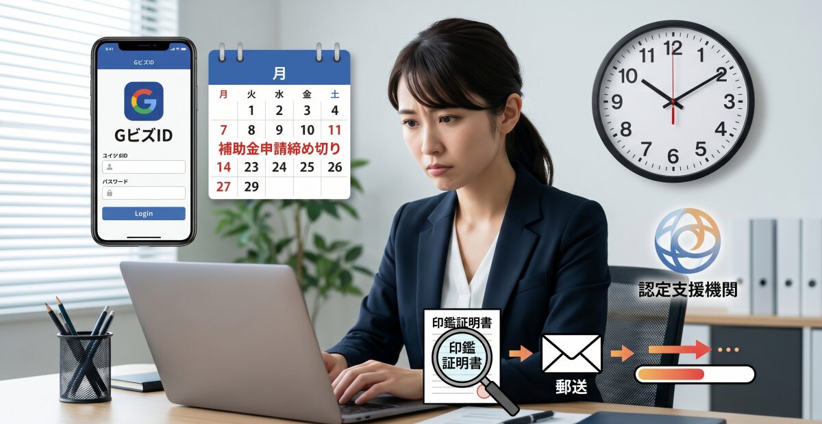 IT導入補助金申請に必須の「GビズID」取得方法。プライムアカウントの作成からログインまでの手順
