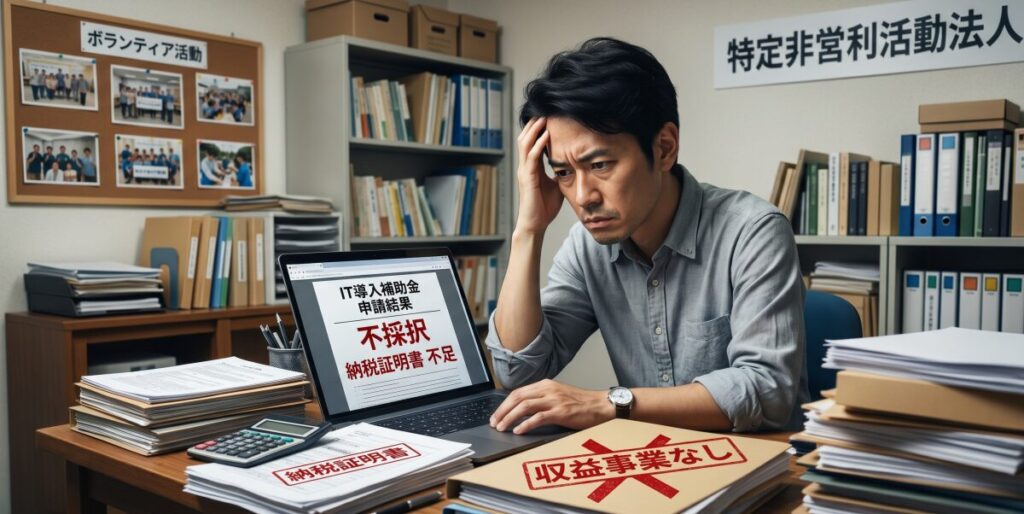NPO法人の罠：「完全なボランティア（収益事業なし）」は対象外という現実