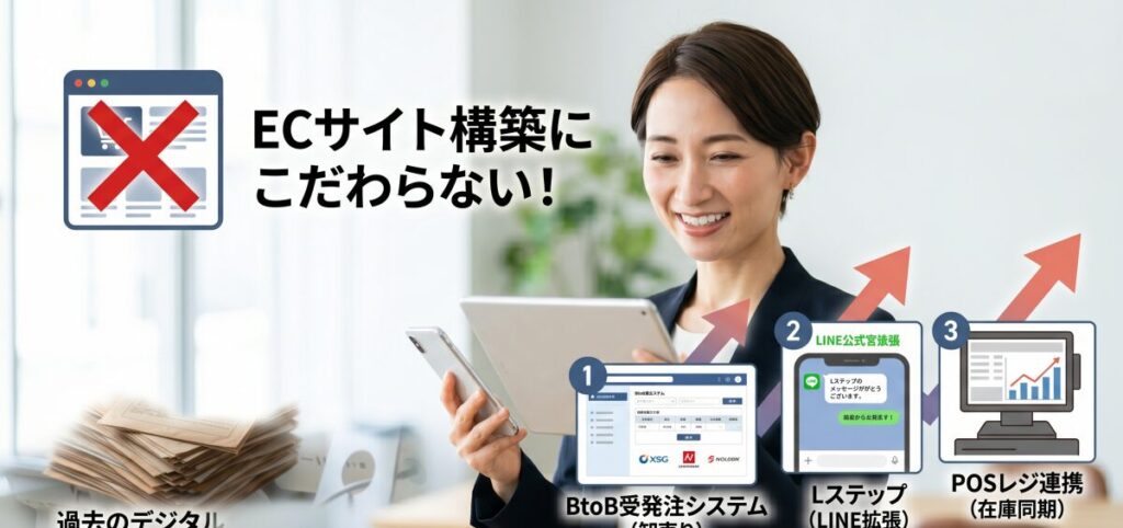 解決策1：ECサイト制作の代わりに「小規模事業者持続化補助金」を狙う