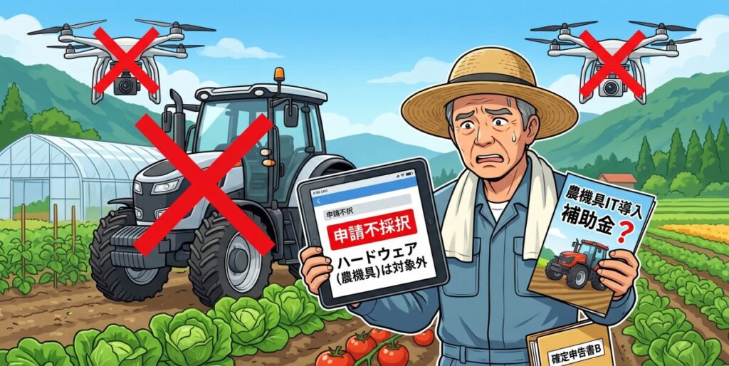 農家の罠：「トラクターも経費になる？」ハードウェア購入の致命的な勘違い