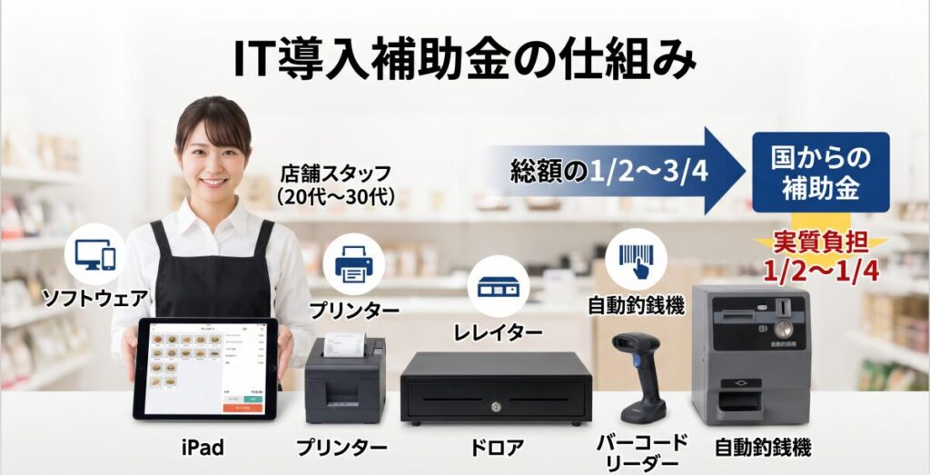 2026年現在、POSレジ導入・買い替えに使える補助金・助成金の全貌