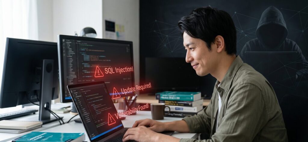 PHPやHTML等での勤怠管理システム自作。Laravelを使ったWebアプリ開発とセキュリティリスク