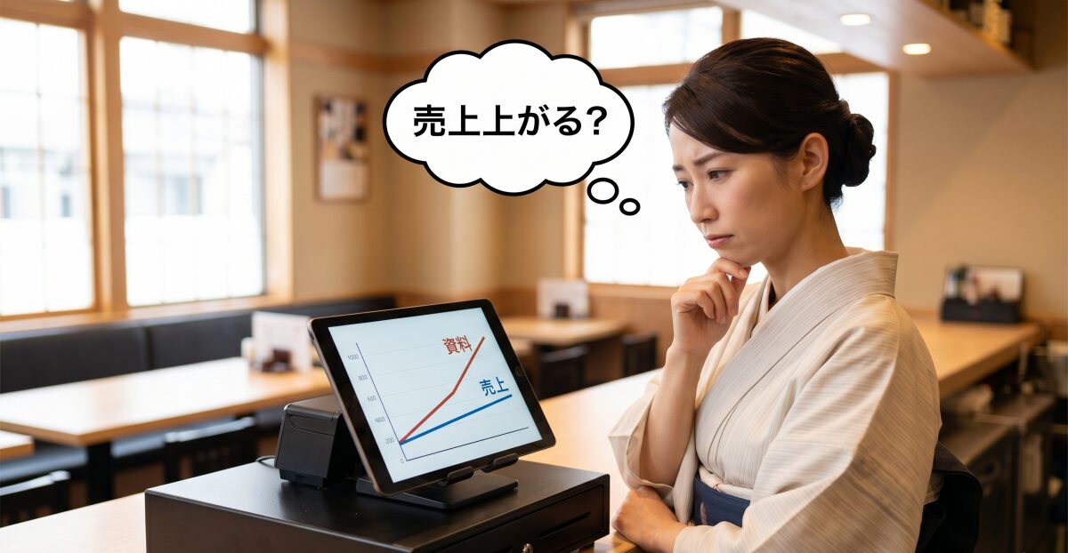 USEN・ダイニー等の高機能POSレジ価格相場。月額費用と見合う費用対効果とは