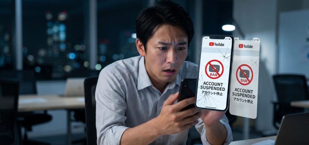 YouTubeチャンネル譲渡・買収は規約違反？「BAN（アカウント停止）」の罠