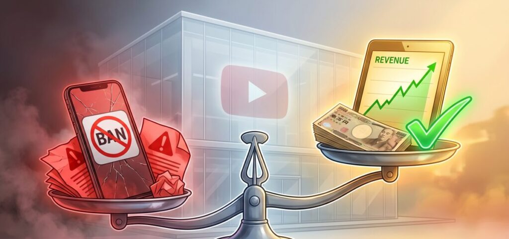 YouTubeチャンネル譲渡・買収は違法？収益化済みアカウント売買の規約と安全な運用代行