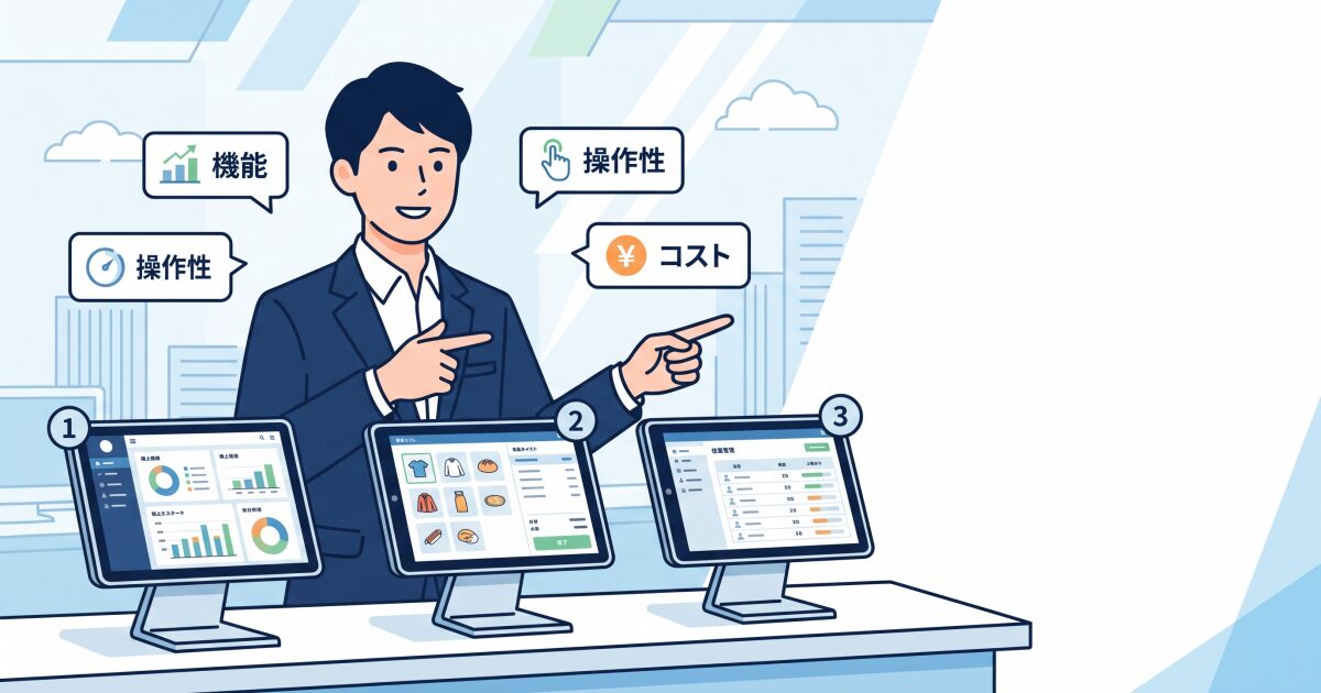 【元経理が断言】POSレジ選びで失敗しない！スマレジ・POS+・Airレジを徹底比較