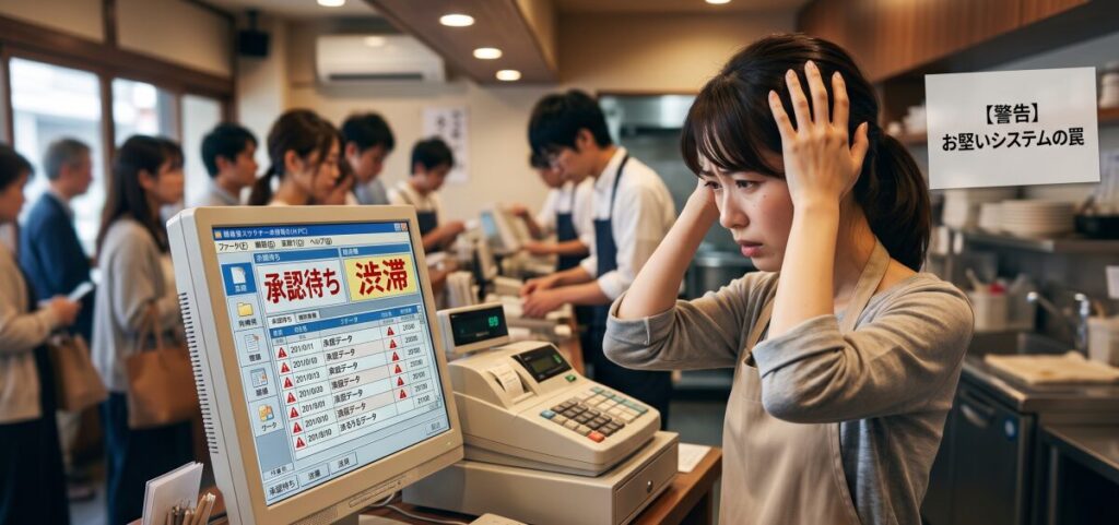 【警告】実店舗が「お堅いシステム（官僚主義）」を導入する罠