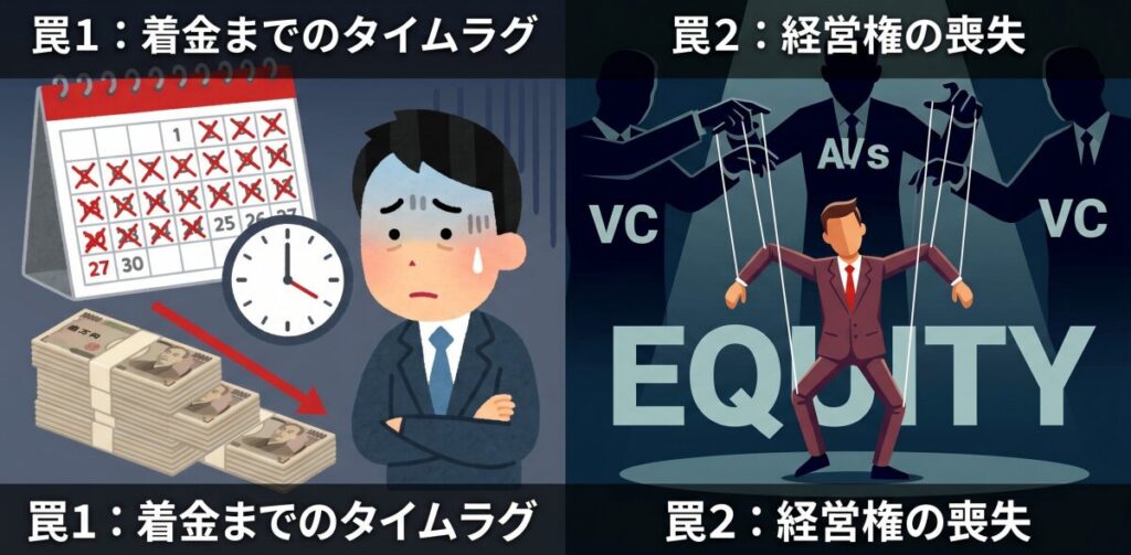 おすすめ本には載っていない！ピッチ（エクイティ）調達の「2つの罠」