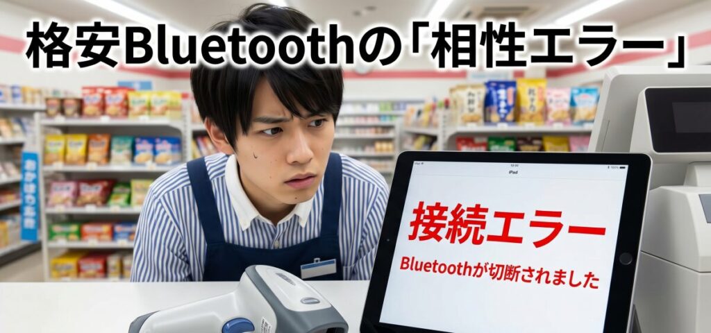 スキャナが読み取らない！格安Bluetooth接続の「相性エラー」地獄