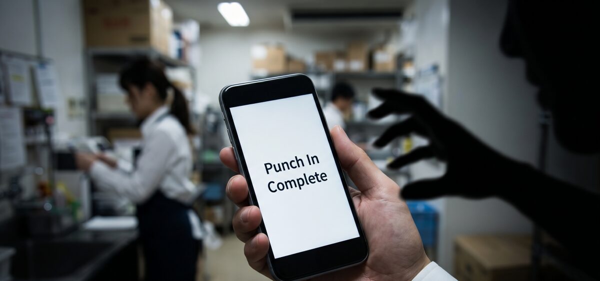 スマホ・LINE対応勤怠システムの罠。店舗にテレワーク用を入れる不正リスク