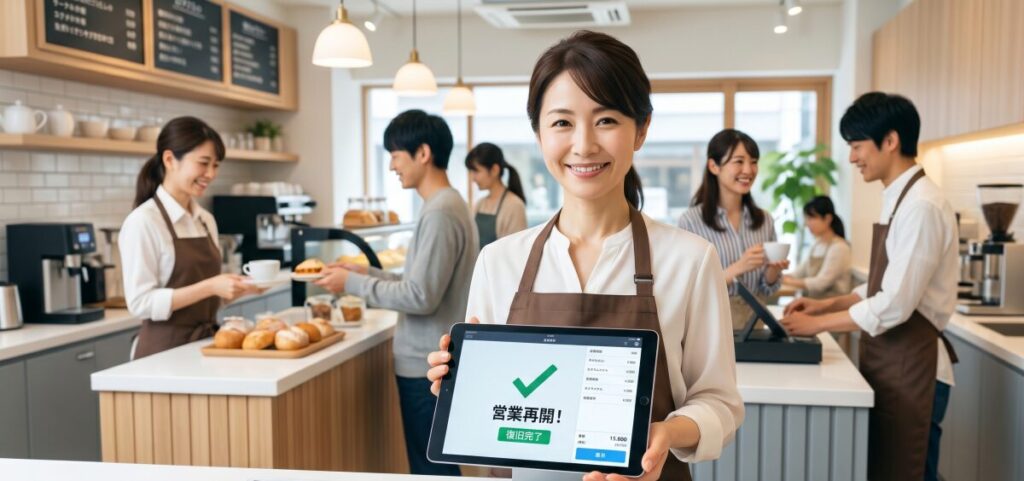トラブル対応の最終兵器：クラウドPOS（iPadレジ）の圧倒的な「復元力」
