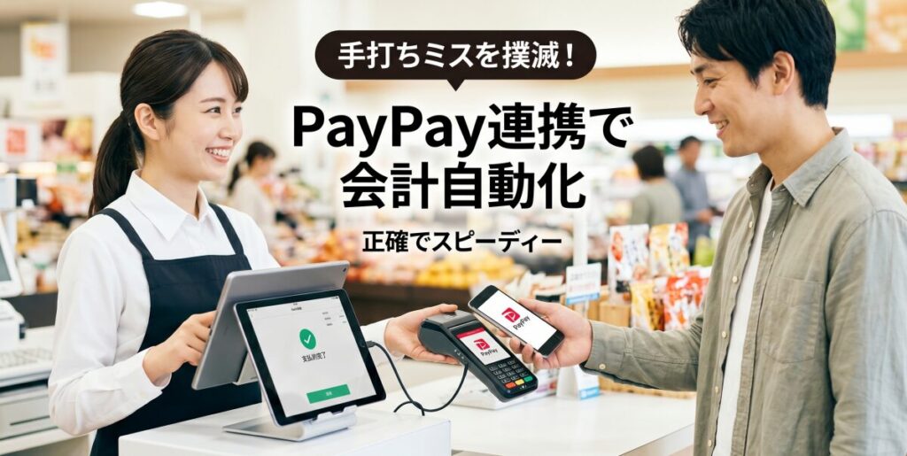 ヒューマンエラーを絶つ。PayPay（キャッシュレス）連携の真の目的
