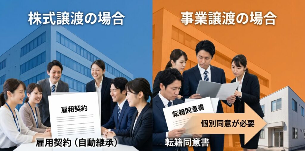 会社売却で社員はクビになる？「事業譲渡」と「株式譲渡」の決定的な違い