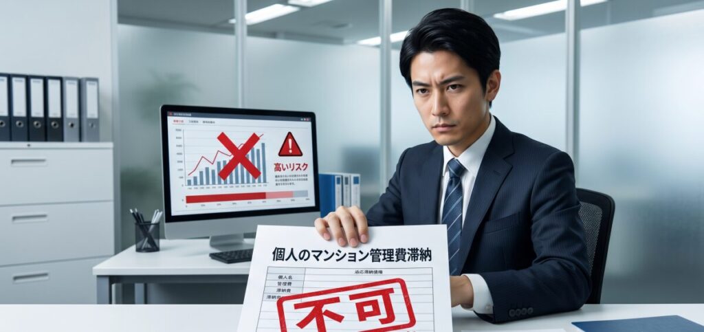 個人のマンション管理費滞納を「ファクタリングできない」残酷な理由