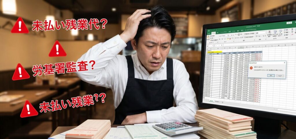 勤怠管理システムと変形労働時間制。エクセル計算の罠と全自動化の最適解
