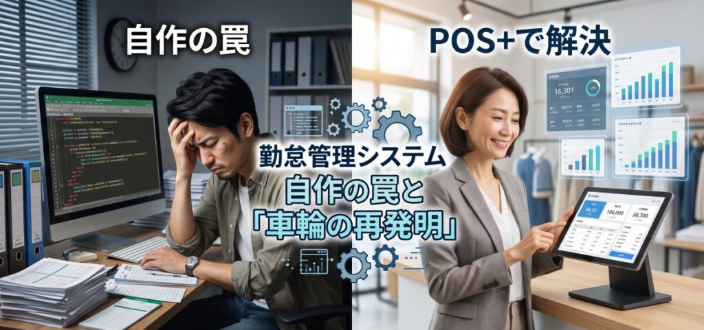 勤怠管理システムの自作と作り方。エクセル構築の罠と「車輪の再発明」