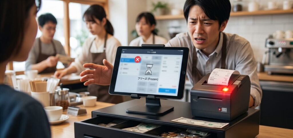 営業中のパニック！POSレジの「3大エラー」と原因