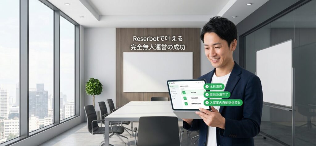 圧倒的コスパで「管理人」を代行！全自動システム「Reserbot」の実力