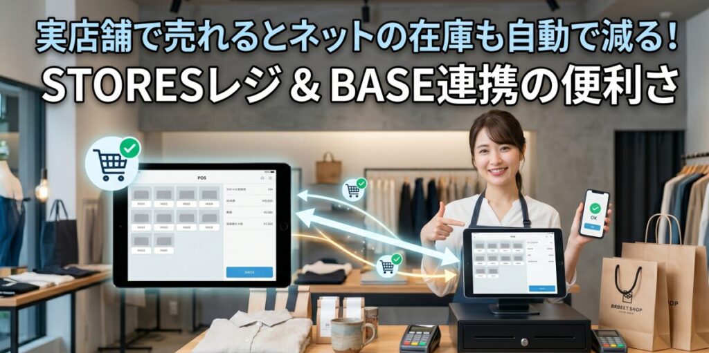 売り越しを防ぐ！「STORESレジ」がもたらす在庫連携の感動