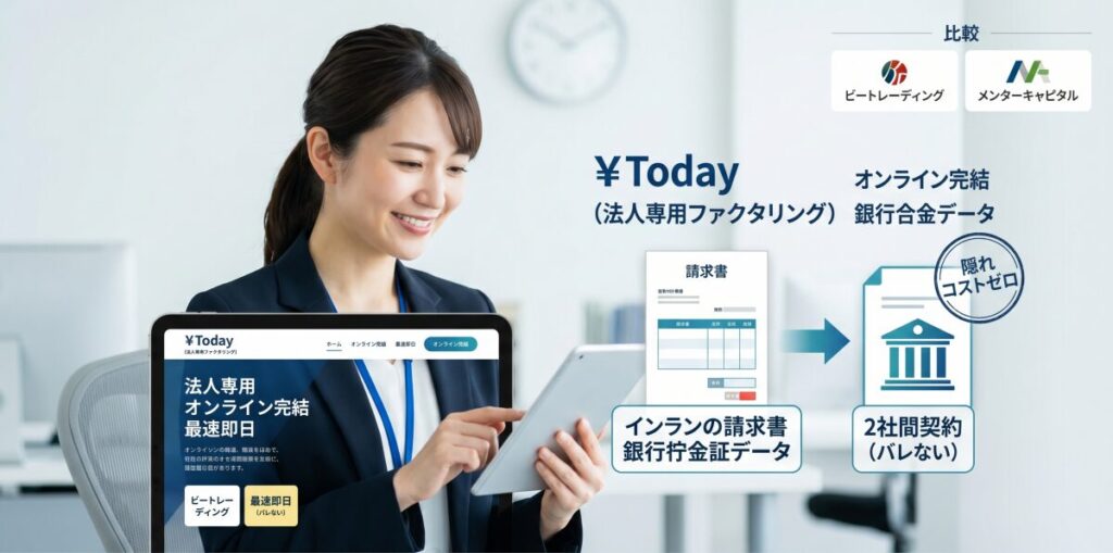 本当に安くて安全！法人が最後に選ぶ「￥Today（トゥデイ）」の威力