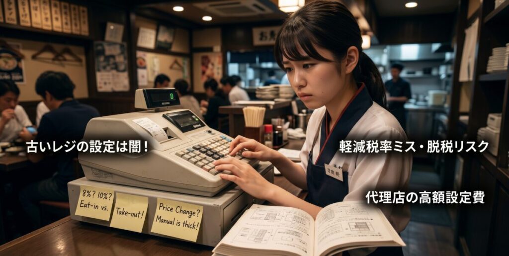 業者に搾取される！古いPOSレジの「税率・価格変更」が抱える深い闇