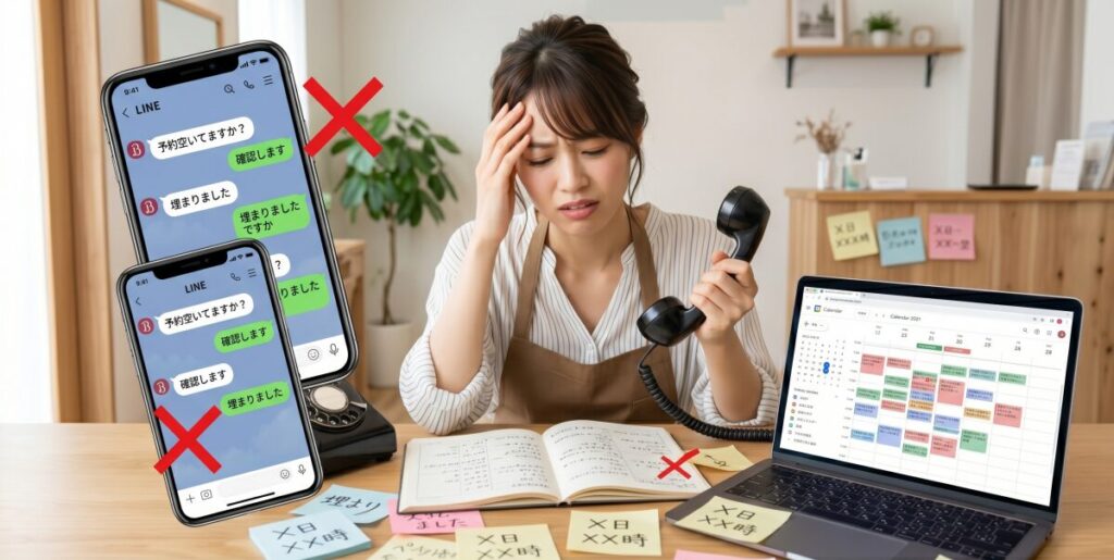 独立直後の落とし穴。個人サロン向け「無料ツール」の3つの限界