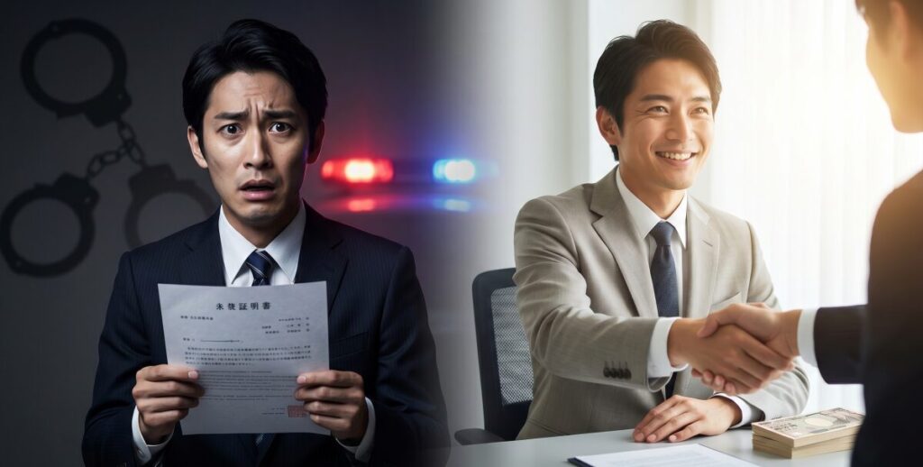 資金調達（ファクタリング）の逮捕事例。違法なヤミ金業者を回避し安全に現金化する基準