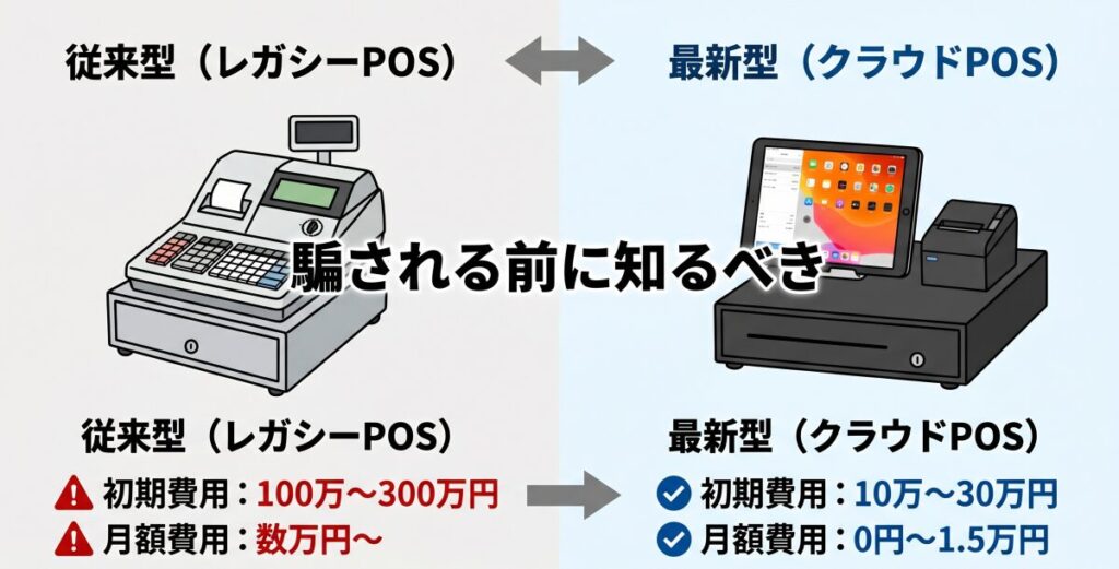 騙される前に知るべき「POSレジの本当の価格相場」